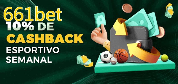 10% de bônus de cashback na 661bet